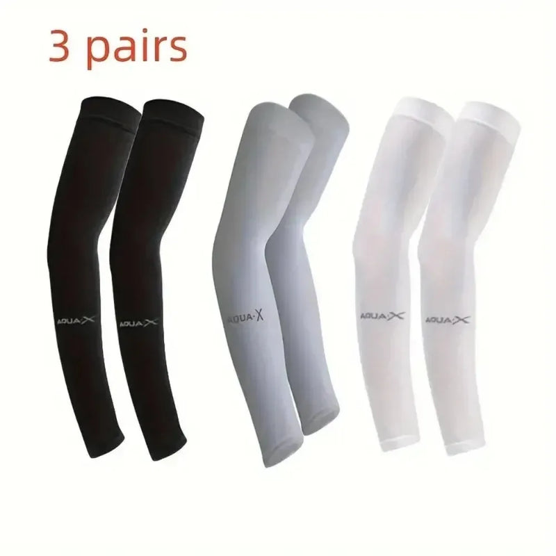 UV Protection Sun Sleeves - Breathable Arm Covers for Outdoor Activities