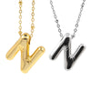 Personalized Initial Letter Pendant Necklace