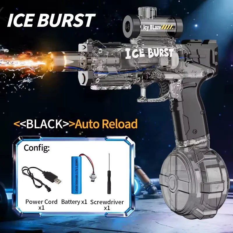 Electric Water Blaster with Auto-Fire Mode