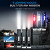 Compact LED Flashlight with Digital Display