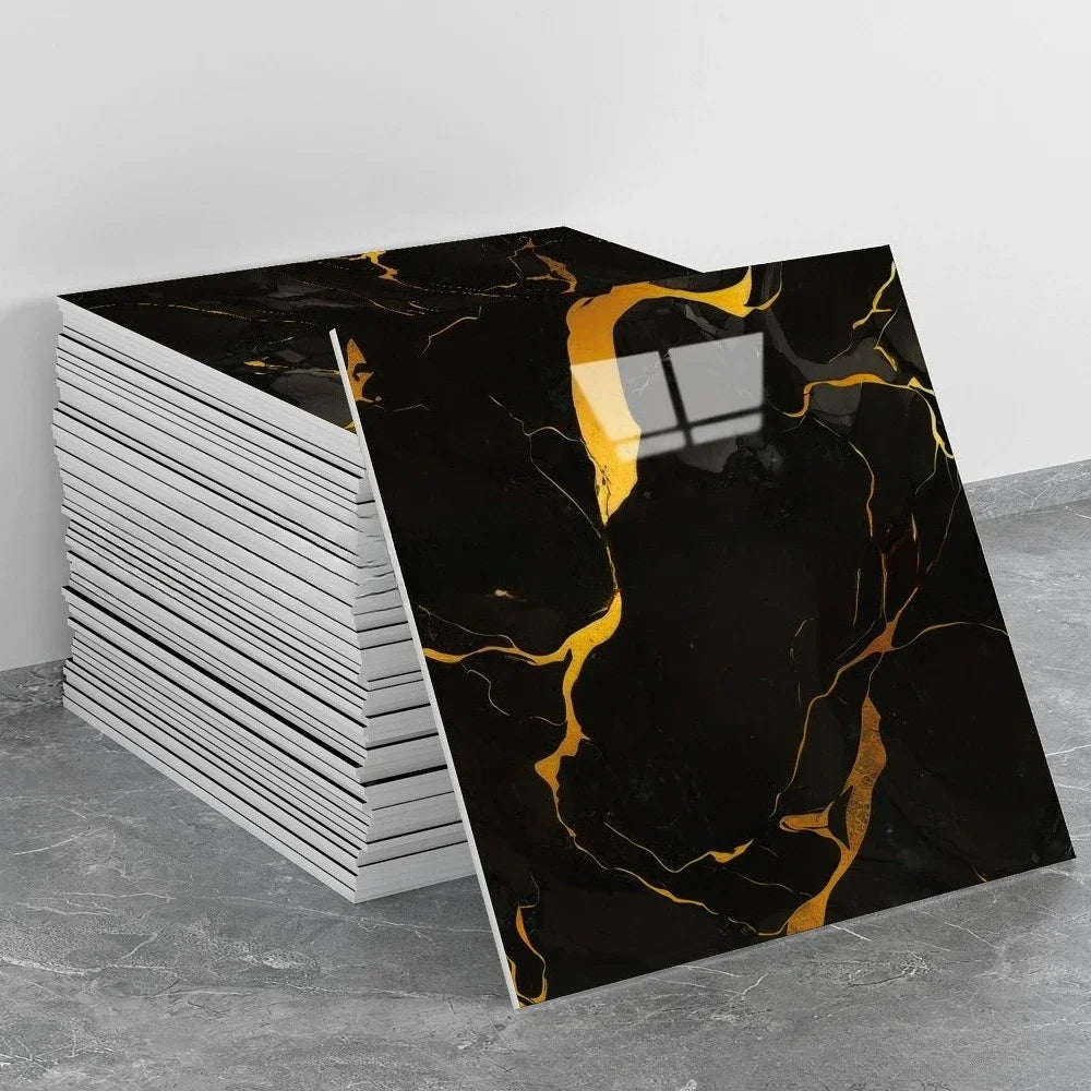 Waterproof Marble Peel and Stick Wall Tiles
