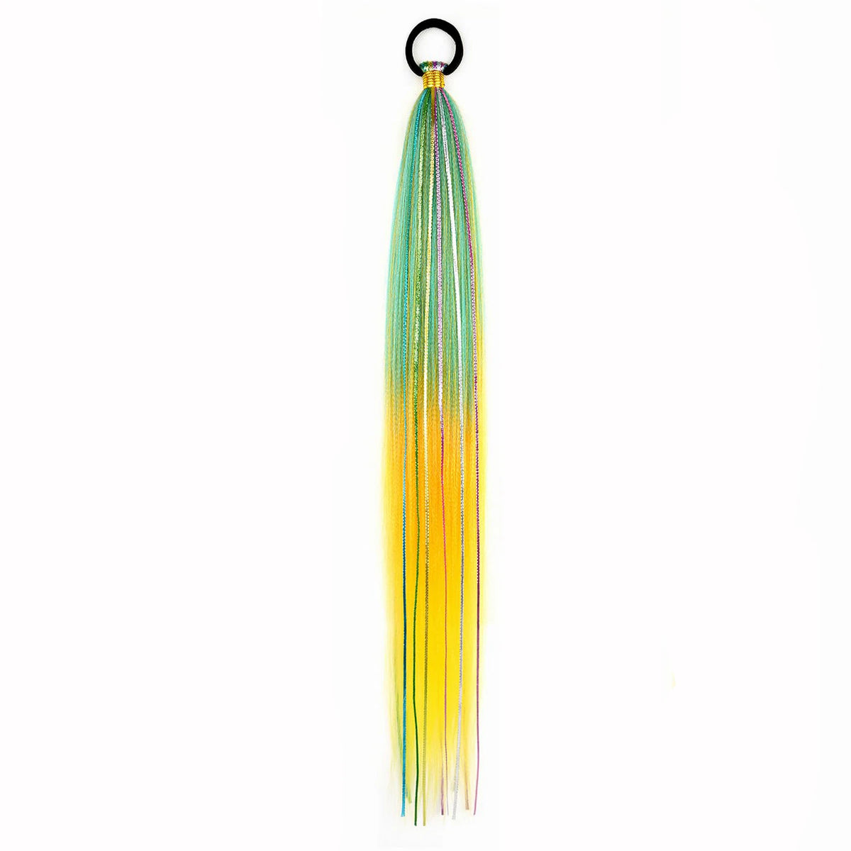 Long Straight Ombre Ponytail Extension