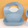 Complete Silicone Baby Tableware Set with Suction Plate and Utensils