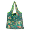 Foldable Nylon Reusable Shopping Bag with Floral Print