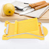 Stainless Steel Multi-Food Slicer for Eggs, Cheese & Fruit