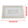 European-Style Waterproof Lace Tablecloth