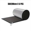 Roll of 50x200cm sound deadening and heat insulation mat for automotive use