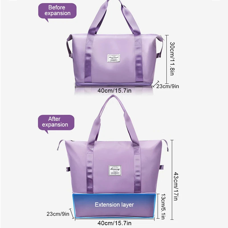 Foldable Waterproof Travel Tote
