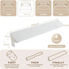Adjustable Bed Wedge Pillow for Spinal Alignment & Snoring Relief