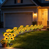 Solar Sonnenblumen Gartenlichter