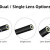Professional 1080P Dual-Lens Endoscope Inspection Camera with 4.3" LCD Screen