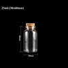 Mini Cork Stopper Glass Bottles for DIY Crafts & Decor