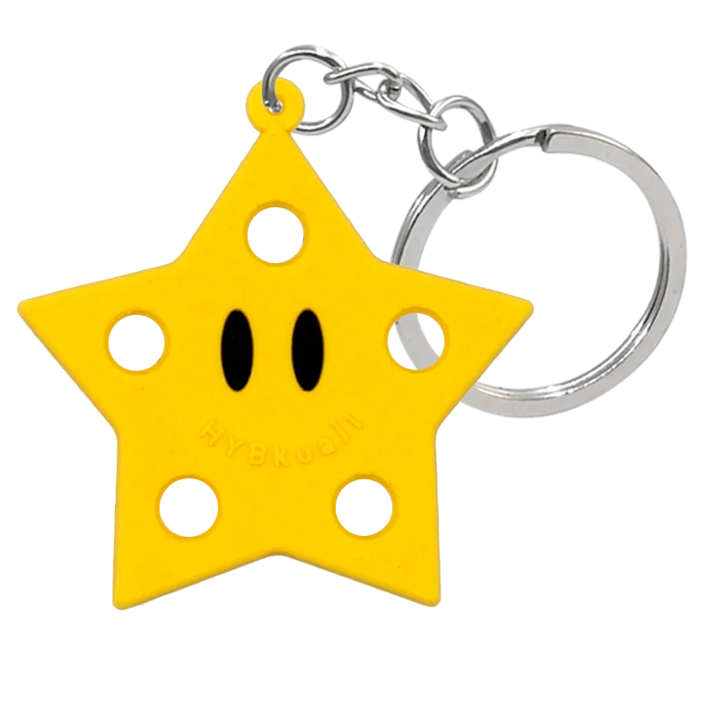 Silicone Shoe Charm Holder Keychain Board
