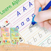 Reusable Grooved Handwriting Practice Book for Kids