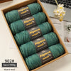 Chunky Alpaca Wool Knitting Yarn – 500g Multi-Color Set for Cozy Winter Projects