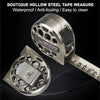 Stainless Steel Retractable Tape Measure – Anti-Corrosion, Easy-Read, Ideal for Woodworking