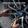 Digital Tire Pressure Gauge with Inflator and Locking Chuck