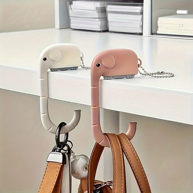 Non-Slip Cartoon Elephant Table Hook
