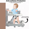 2-in-1 Convertible Baby Walker with Removable Activity Tray