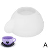 Heart-Shaped Teacup & Saucer Silicone Mold with Handle