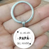 Spanish Father's Day Keychain for Dad