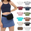 Versatile Nylon Waist Pack with Zippered Pockets
