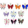 PU Leather Butterfly Bag Charm