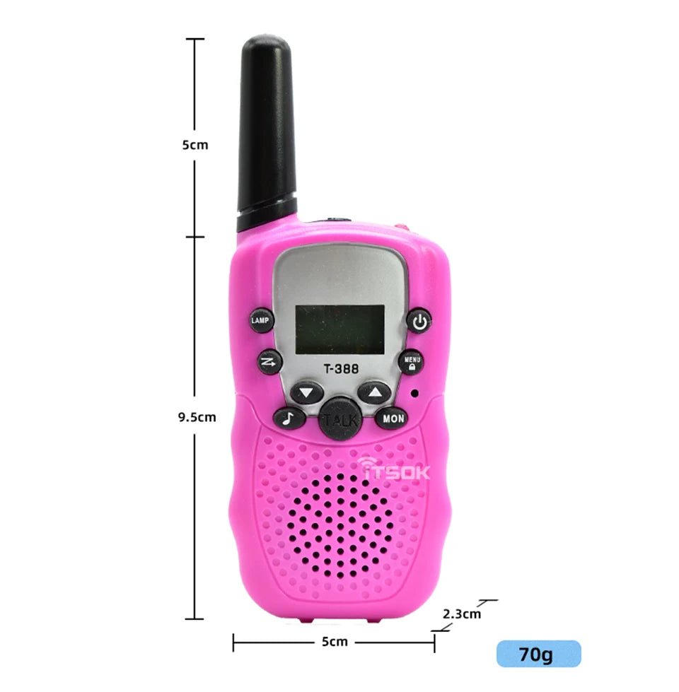 Kids Walkie Talkies with Long-Range Communication and 22 Channels