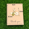 Cute Ladybug Daisy Keychain Charm