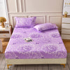 Botanical Floral Fitted Sheet – Soft Polyester Bedding for Everyday Comfort