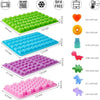 Food-Grade Silicone Gummy Bear & Dinosaur Candy Mold Set with Dropper