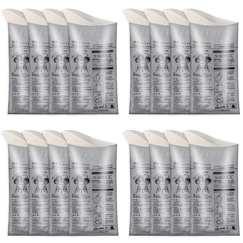 Disposable Emergency Urinal Bags - Portable Travel & Camping Toiletries