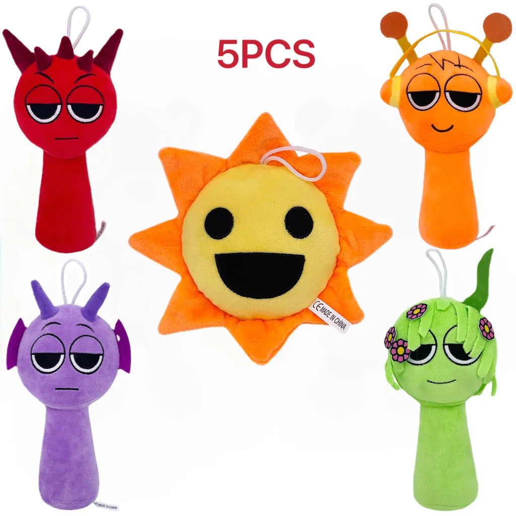 Sprunki Character Soft Plush Toy Doll