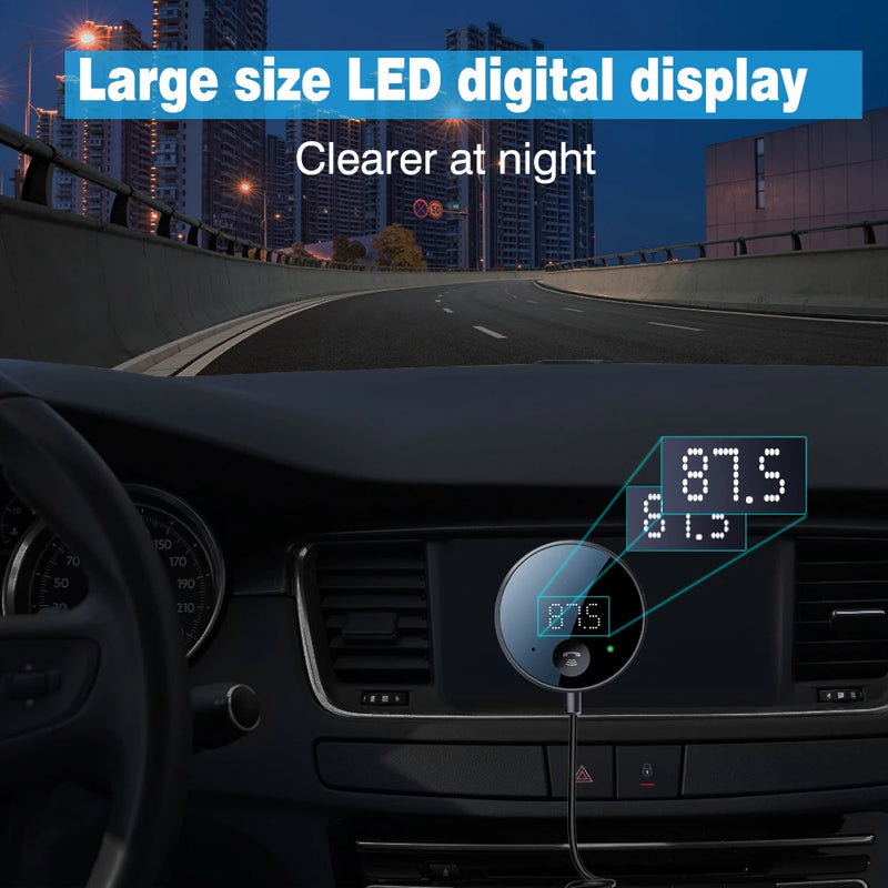 Wireless FM Car Audio Transmitter
