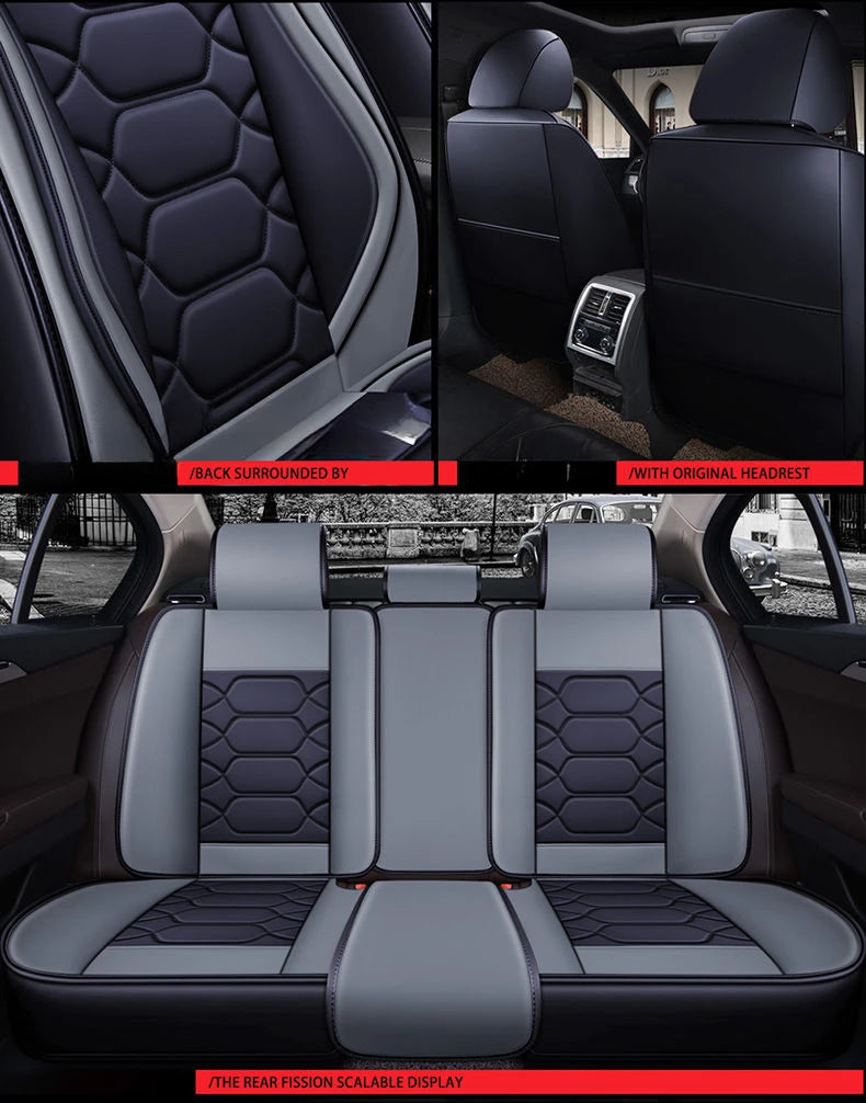 Luxury Universal Car Seat Cover Set – Full Front & Rear Protection