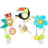 Adjustable Musical Activity Arch Toy for Baby Strollers and Car Seats