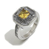 Art Deco Statement Ring with Cubic Zirconia