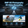 Smart Audio Glasses with 4K Camera & AI Assistant