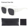 Oversized Polarized Fit-Over Sunglasses