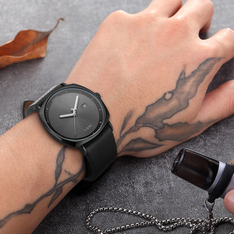 Classic Men's Watch, Wallet & Pen Gift Set