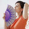 Elegant Hanfu Folding Fan for Dance, Parties & Home Decor