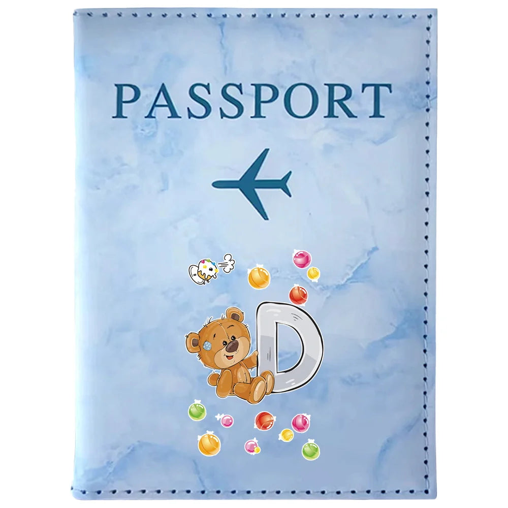 Classic Vintage Leather Passport Holder with Card Slots