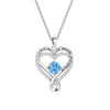 Elegant Heart Pendant Necklace