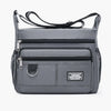 Men's Waterproof Crossbody Bag with Multi-Pocket Storage