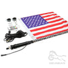 RGB LED Whip Light with Quick Release Base for Offroad Vehicles