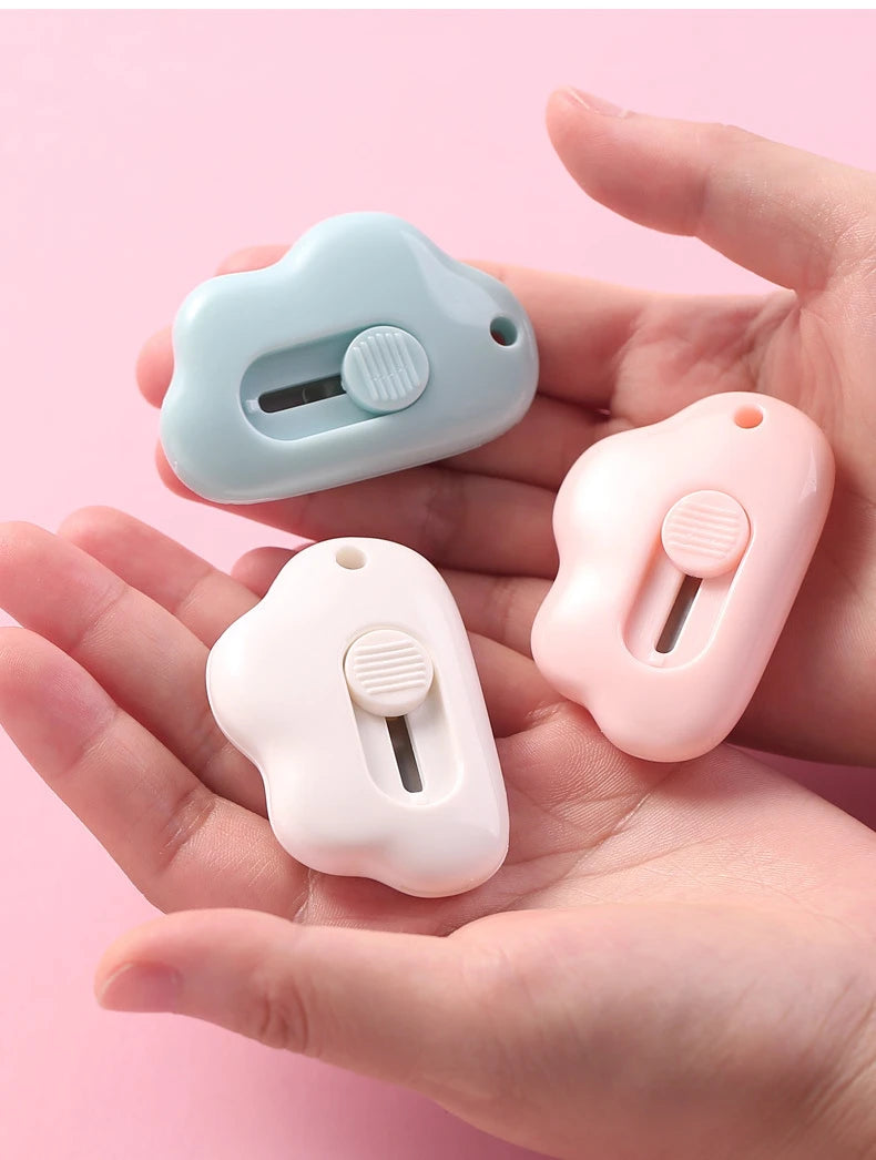 Cloud Mini Safety Cutter – Compact Letter Opener & Box Cutter