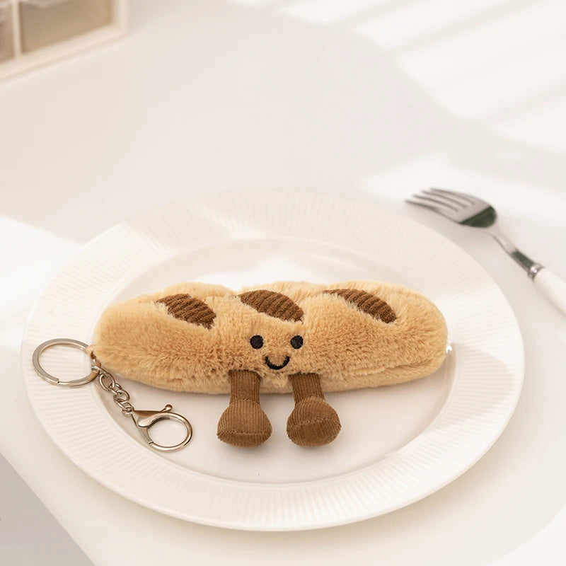 Adorable Food-Themed Plush Doll Collection