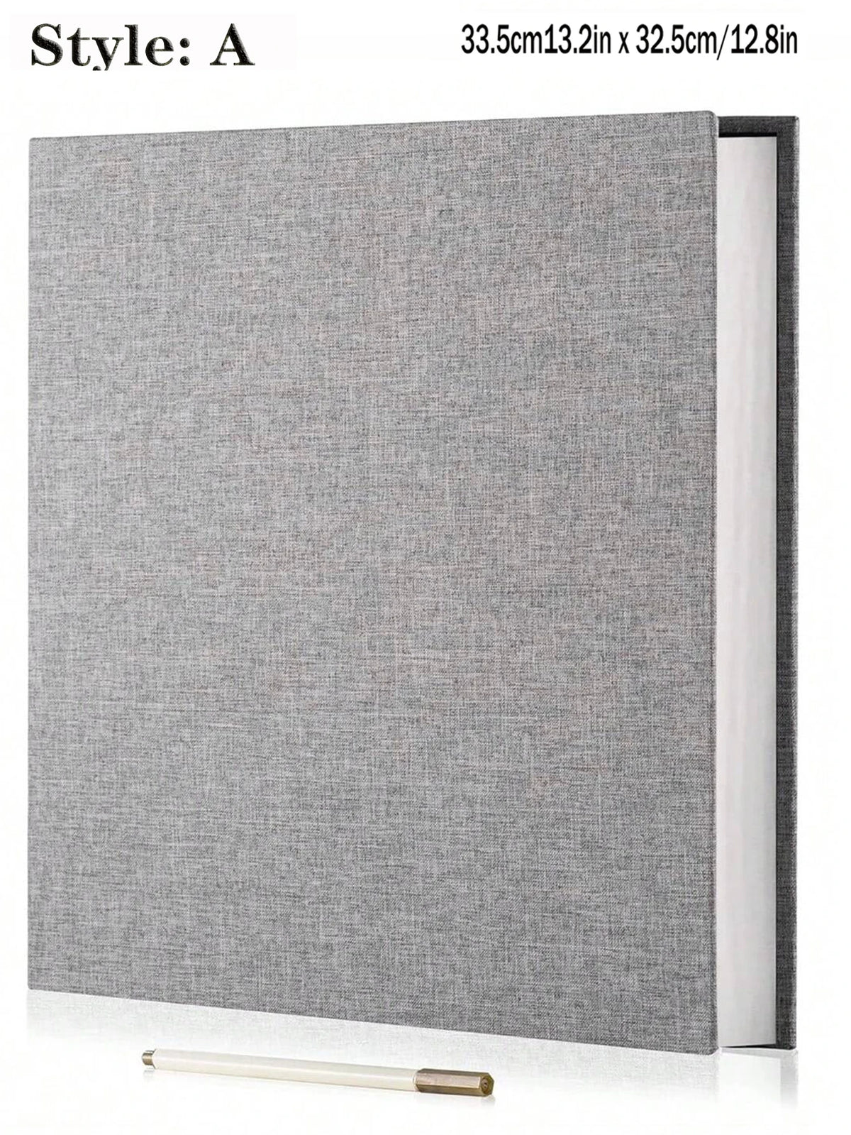 Linen Self-Adhesive Photo Album for Scrapbooking and DIY