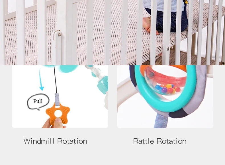 Adjustable Musical Activity Arch Toy for Baby Strollers and Car Seats