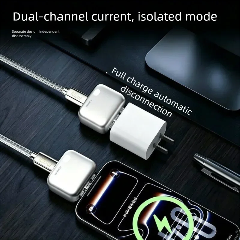 Auto-Disconnect USB-C Charging Adapter